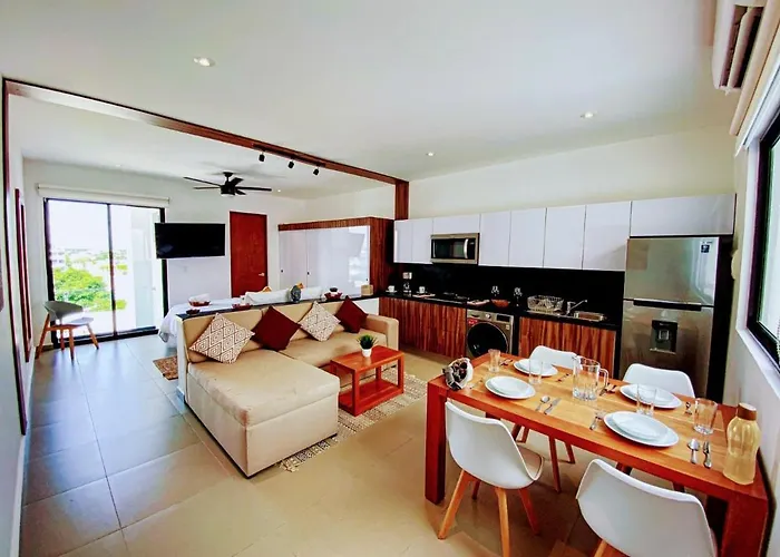 Cosmos 42 - New Modern Close To The 5th Av & The Apartment Playa del Carmen